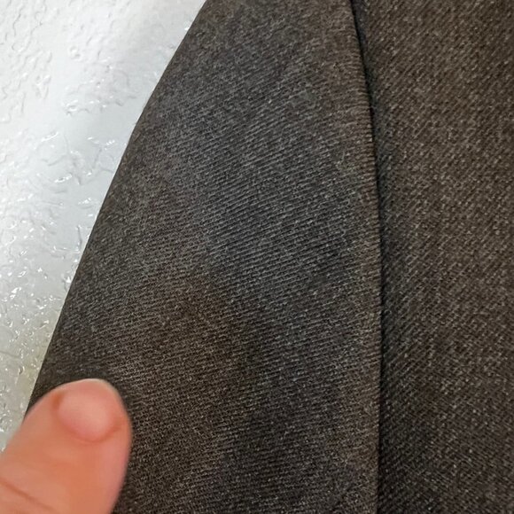 Vintage Pendleton 100% Virgin Wool Gray Blazer Women's Sz 10 2-Button‎ Career - Picture 4 of 9